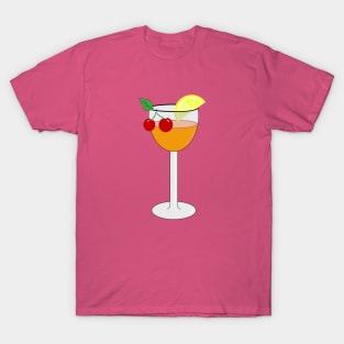 FRUIT Cocktail Glass T-Shirt